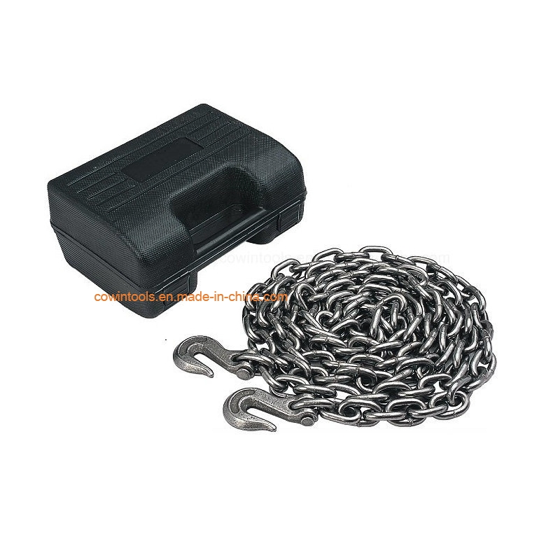 5/16"X14' Tow Chain, Grade 43, with Clevis Grab Hooks