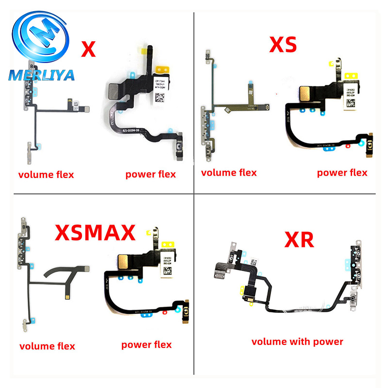 Шлейф кнопок громкости и питания для iPhone 11/12 PRO Max, X/Xs