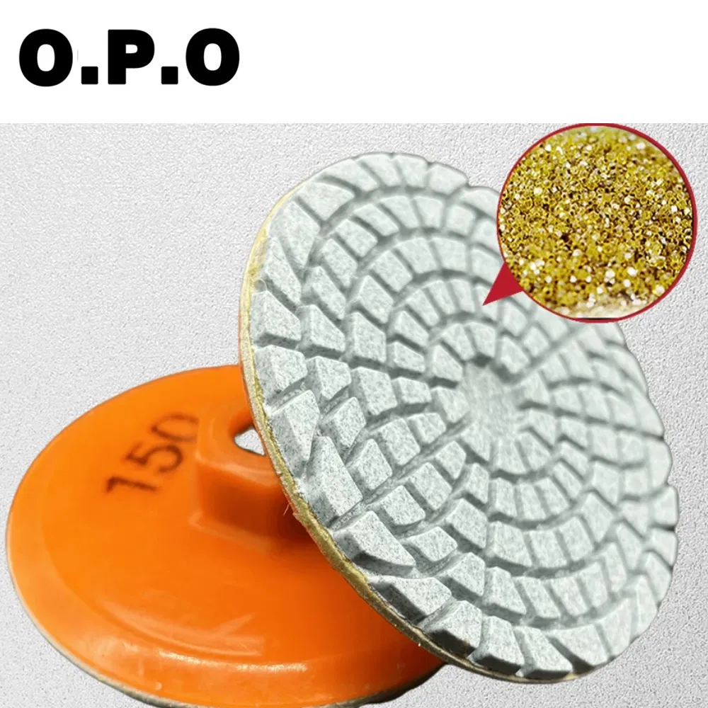 Алмазные шлифовальные чашки 8 дюймов для мрамора и бетона