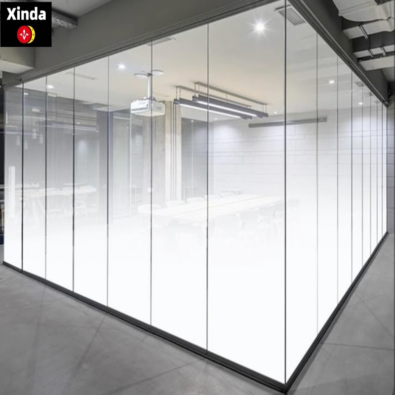 Office Glass Partition Wall Custom Size for Office, Meeting Room