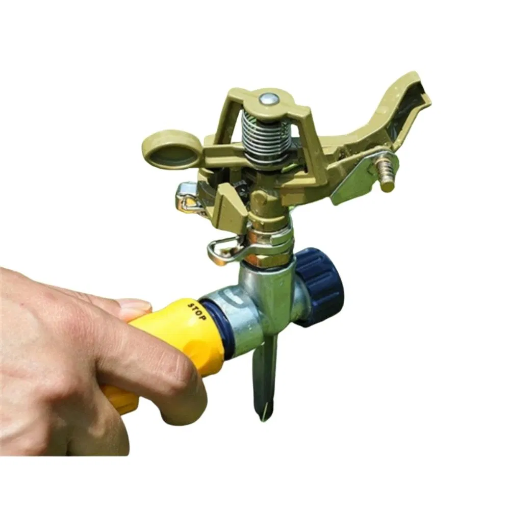 Lawn Watering Sprinkler Spike Base Irrigation System Garden Grass Tool Wyz19507