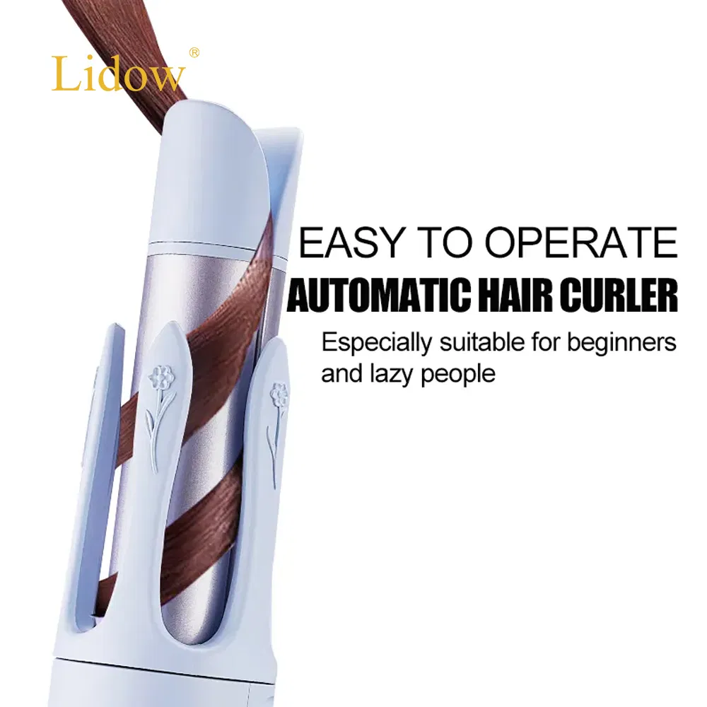 Rotating Curling Iron Long Portable Splint Electric Automatic Hair Curler