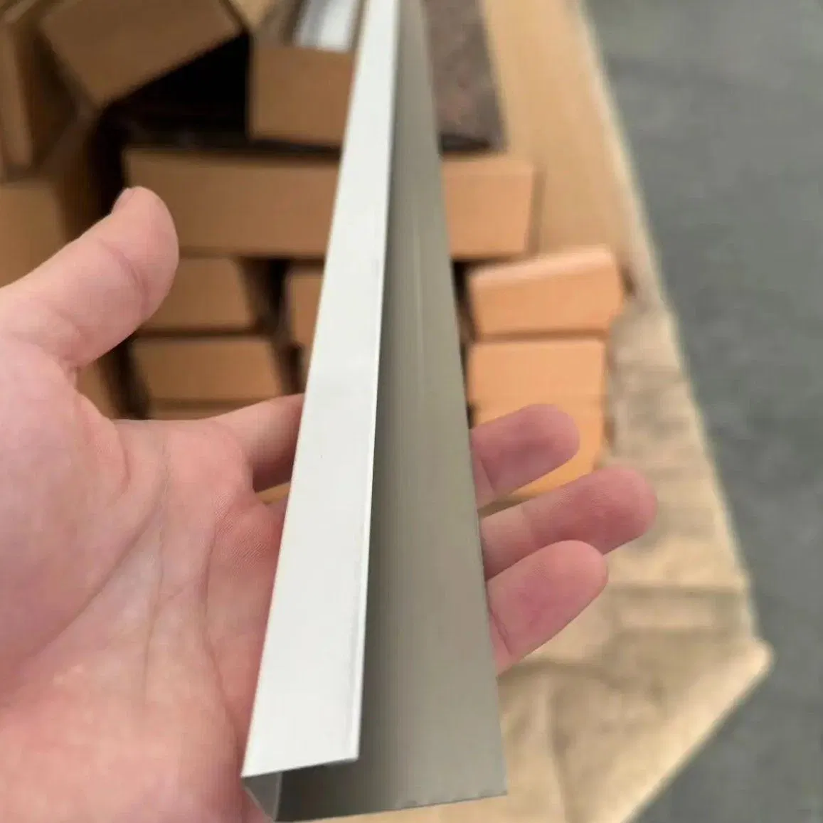 Performance 3/8"X12feet Size Aluminum J Channel Roof Soffit J Trim/J Channel