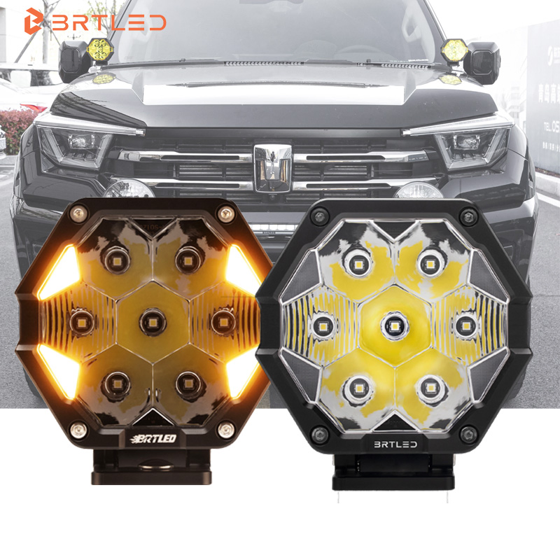 Светодиодные фары Brtled 70W 4.3 дюйма для внедорожников