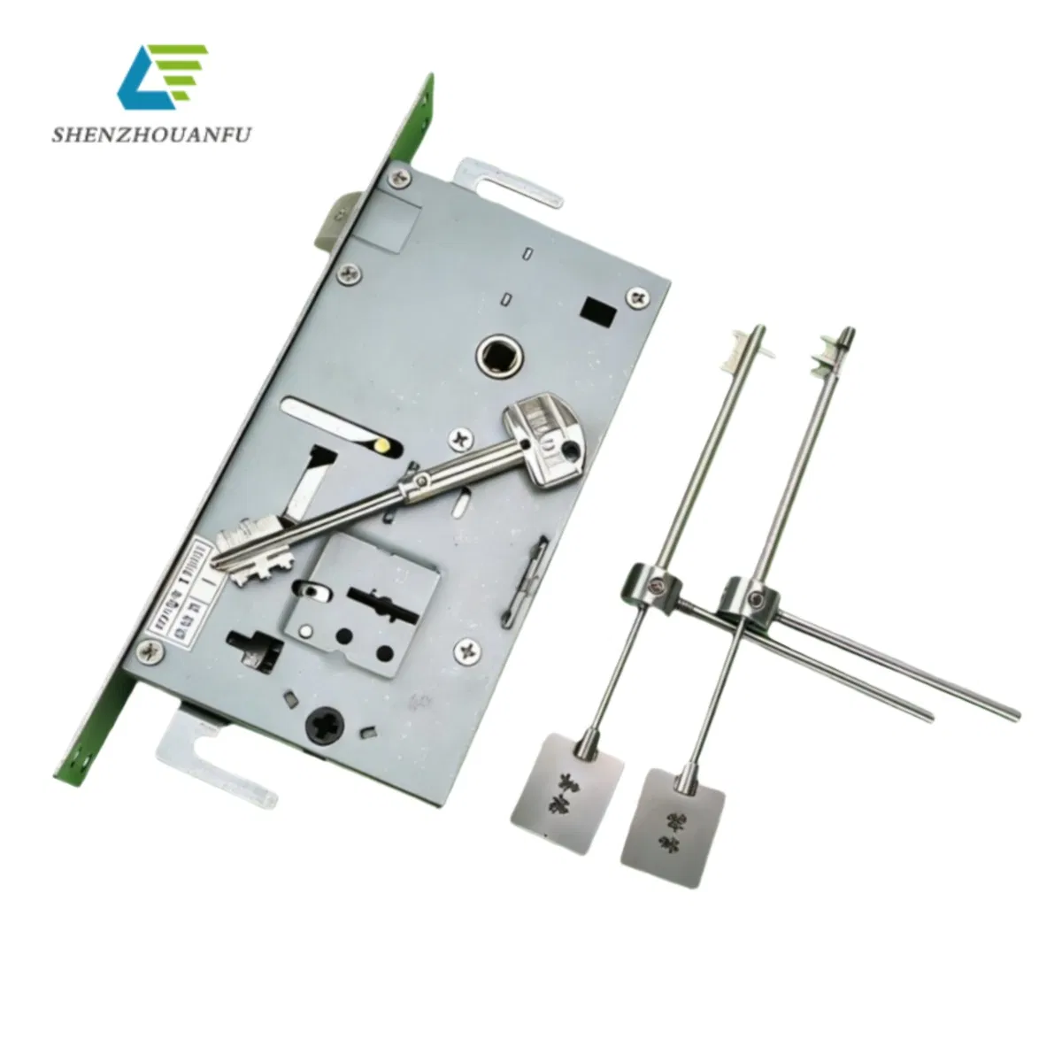 Jiade Lock Flagpole Tool Left Right Set Anti-Break Professional Safe Locksmith Tool One-Piece Steel