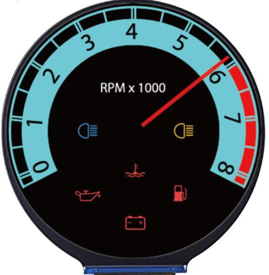 OLED-дисплей 0.96 дюйма с низким энергопотреблением