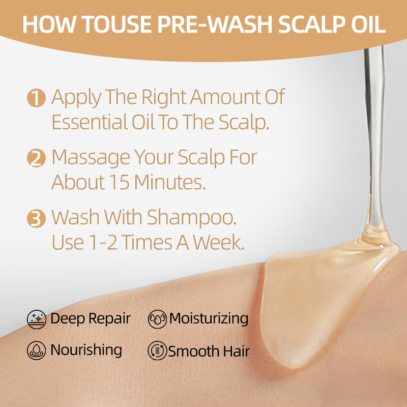 Organic Moroccan Argan Oil Hair Serum Nourish Repair Dry and Damaged Hair