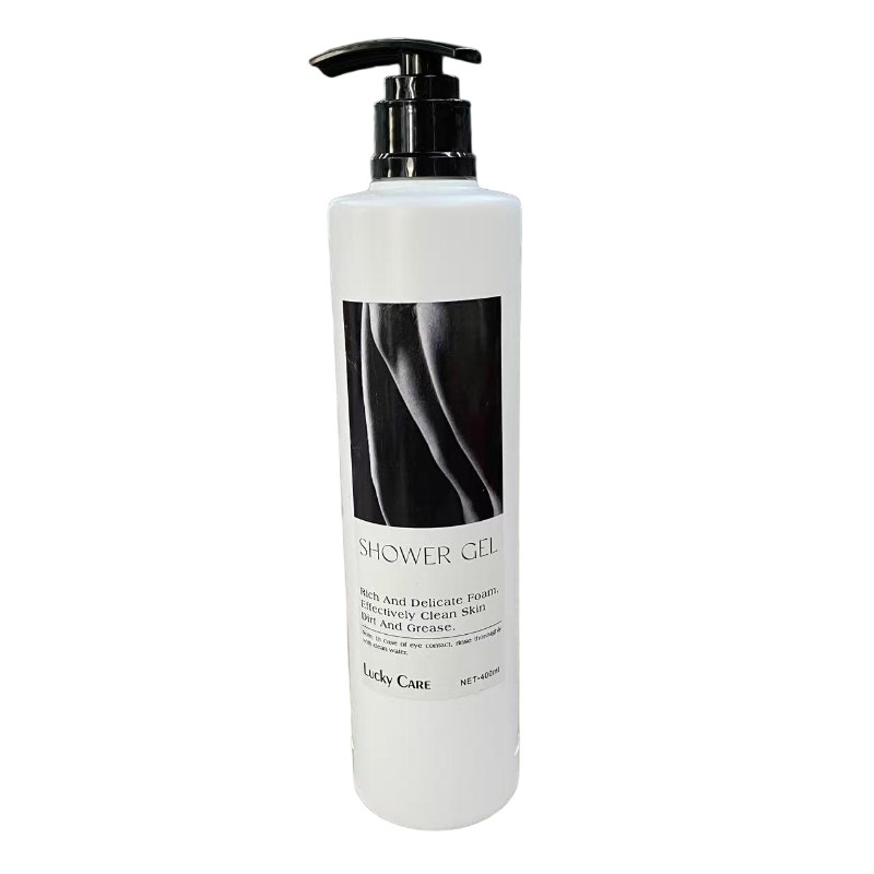 Luxury Hotel Toiletries Set Shampoo Conditioner Shower Gel 400ml Pump Bottle Custom Logo Hotel Amenity Supplies