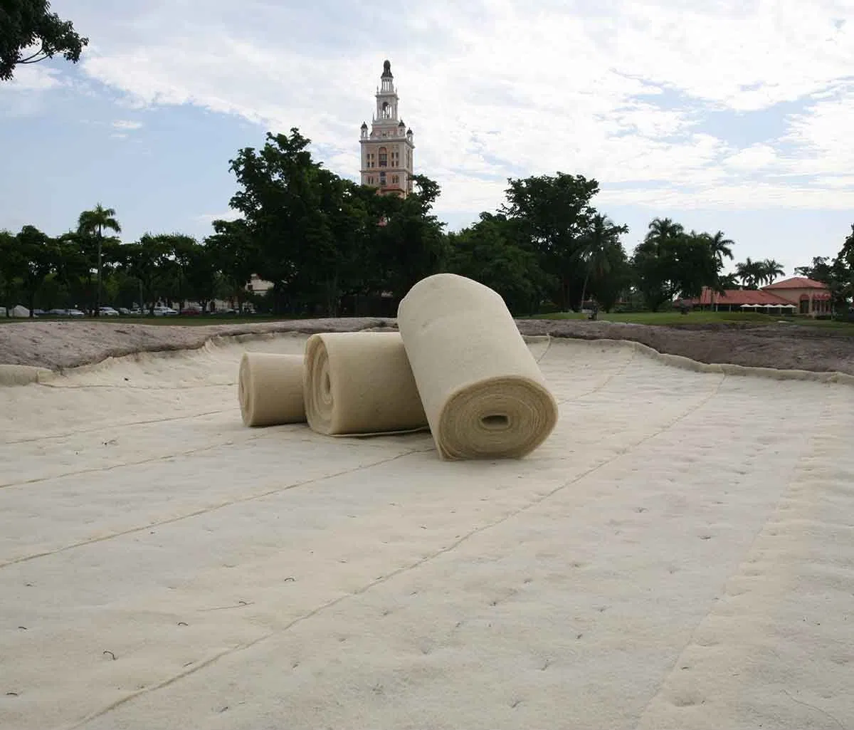 Professional Sand Pit Mat Golf Ball Protection Bunker Mat 10mm 15mm 20mm 25mm