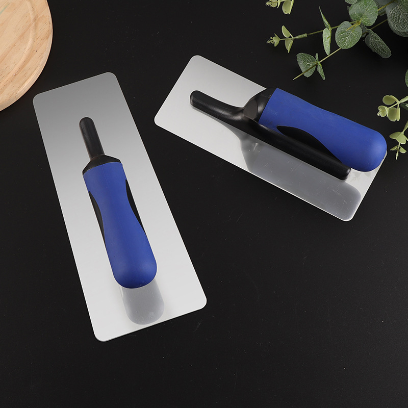 Colored Stainless Steel Handle Plastering Trowel Float Scraping Putty Knife of Wall Paint Tools Venetian Plastering Trowel