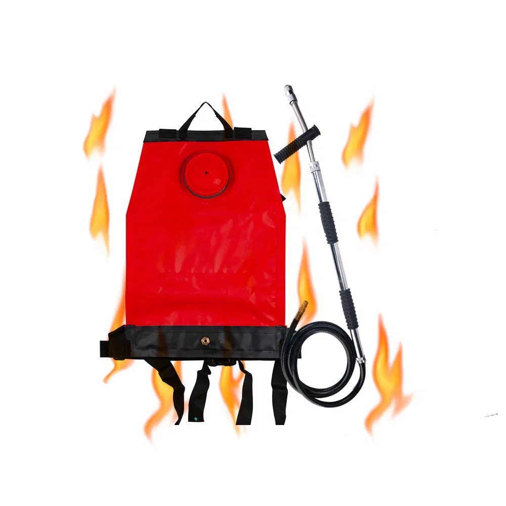Brass Hand Pump Heavy Duty Vinyl Bag Economical Backpack Style Fire Pump Extinguisher Sprayer