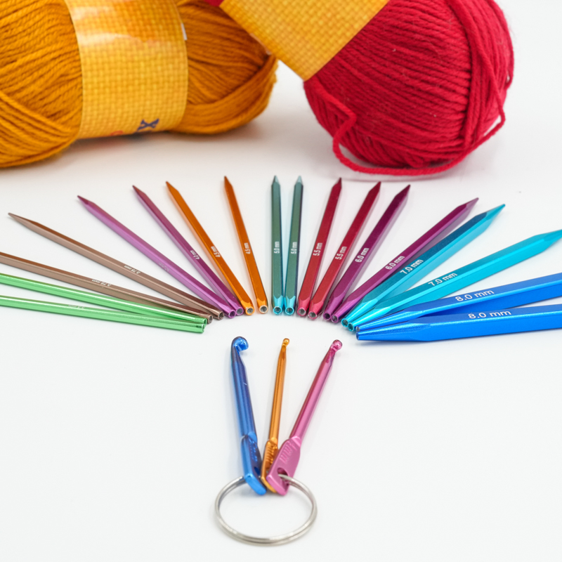 Aluminum Interchargable Circular Needles Sets