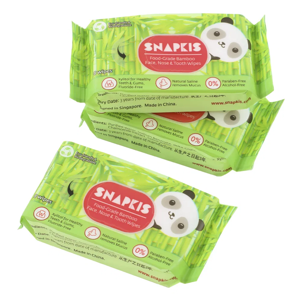 OEM ODM Manufacturer Customization 100PCS Eco Friendly Organic Biodegradable Bamboo Cotton Sensitive Skin Hand Cleaning 100% Natural Baby Wet Wipes