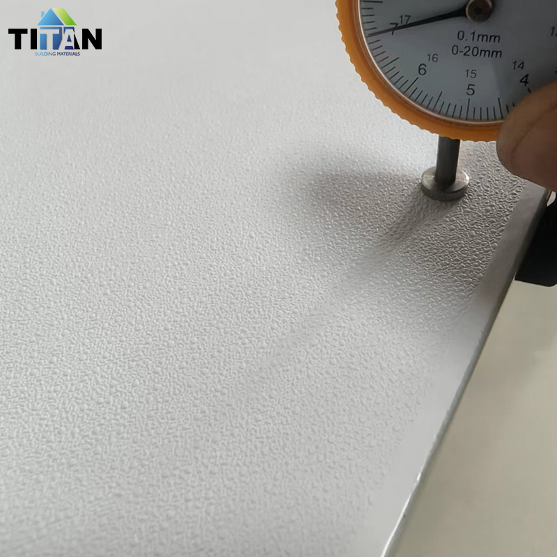 Laminated ceiling Model 975 Azulejos Baldosas PVC Techo Cielo Razo Gypsum Tiles Ceiling