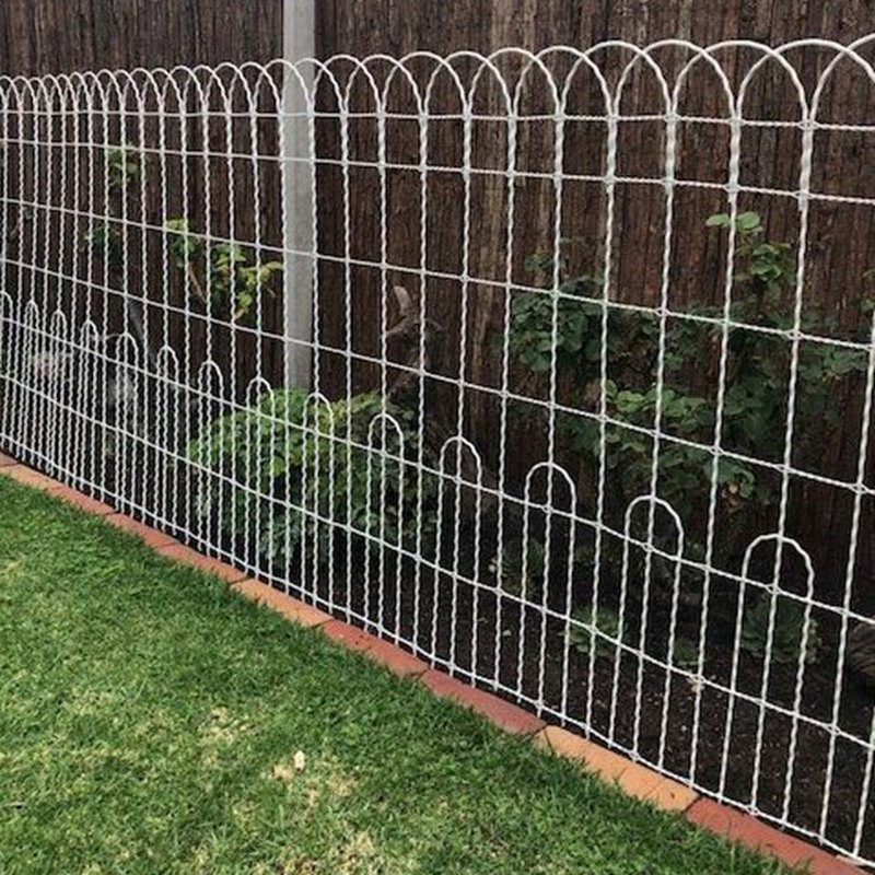 Rolled Fencing Landscape Fence PVC Coated Garden Border Fence