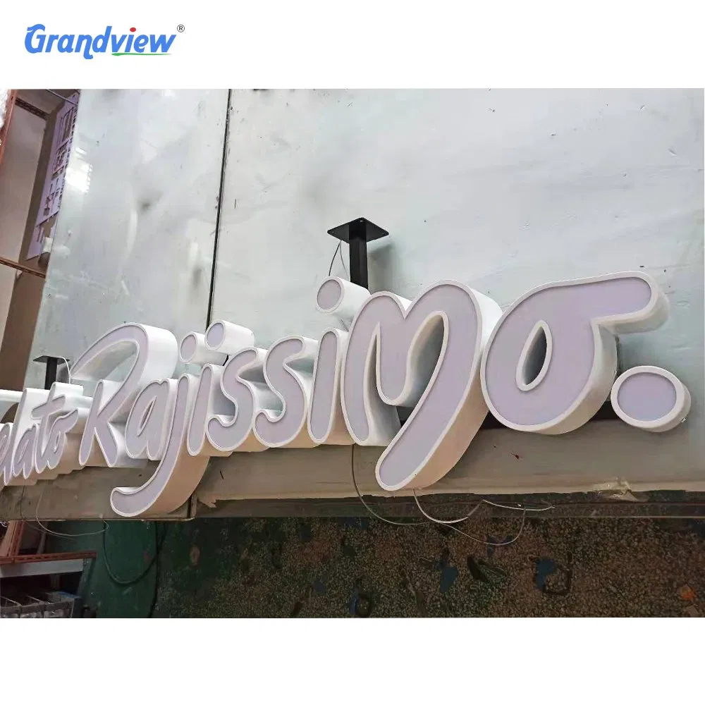 Outdoor Advertising LED 3D Acrylic Sign Letter