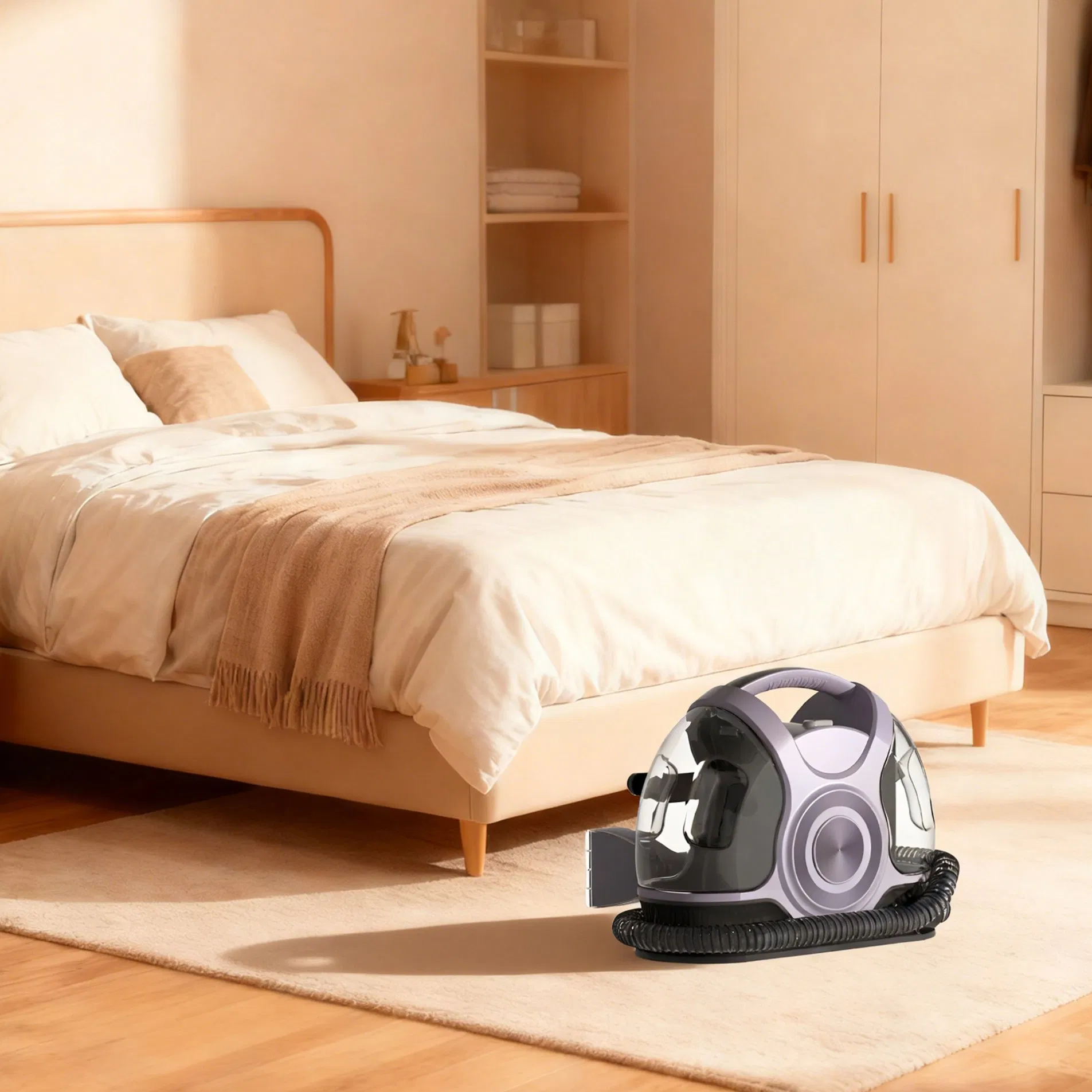 Longbank New 450W Upholstery Carpet Sofa Home Appliance Wet Point Cleaner Portable Wired High Efficiency Spot Vacuum Cleaner