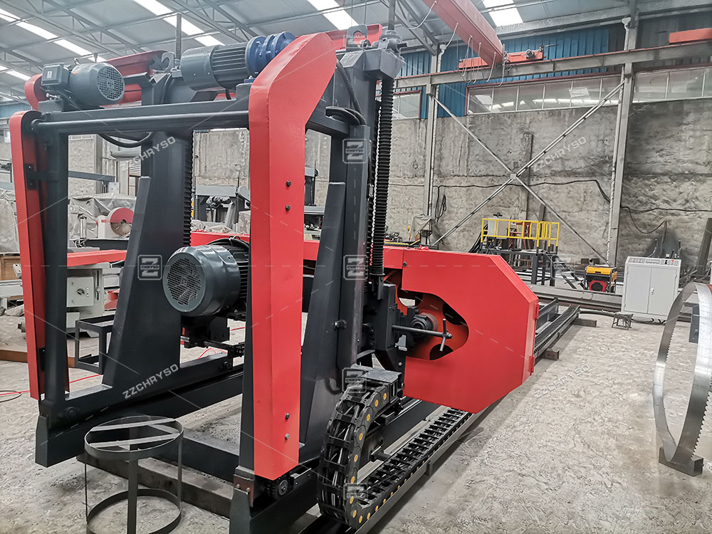 Станок ленточнопильный горизонтальный по дереву