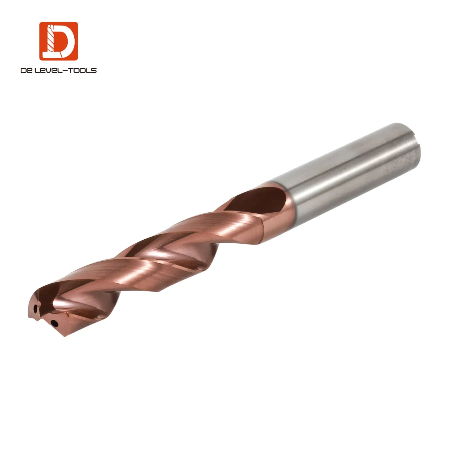Delevel CNC Carbide Extended Coolant Twist Drill Cool Tool Twist Drill Bit Tungsten Carbide Drill