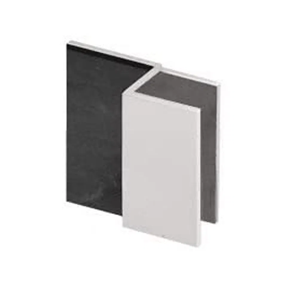Satin Chrome Square Style Frameless Shower Door Stop