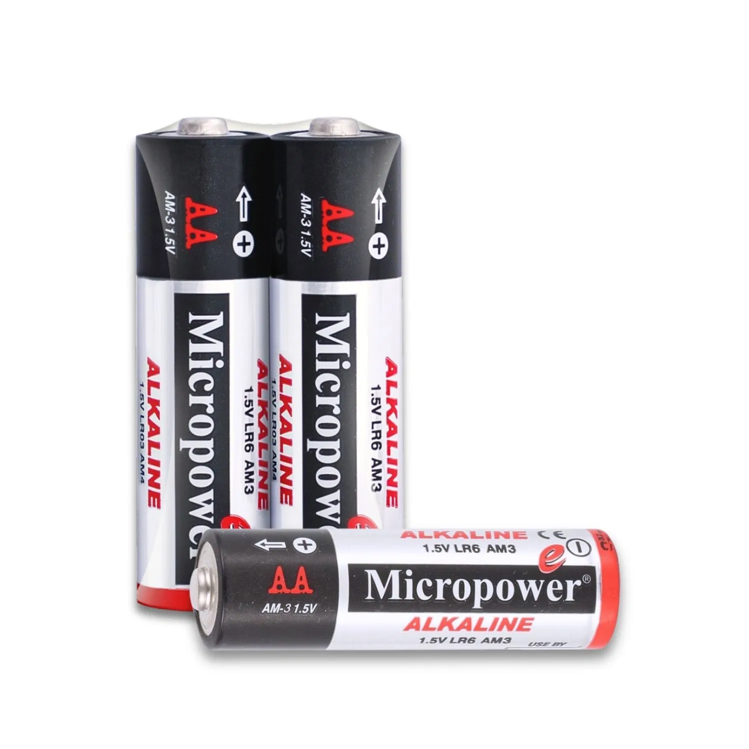 Батарейка AA/LR6 1.5V алкалиновая, цинк-марганцевая