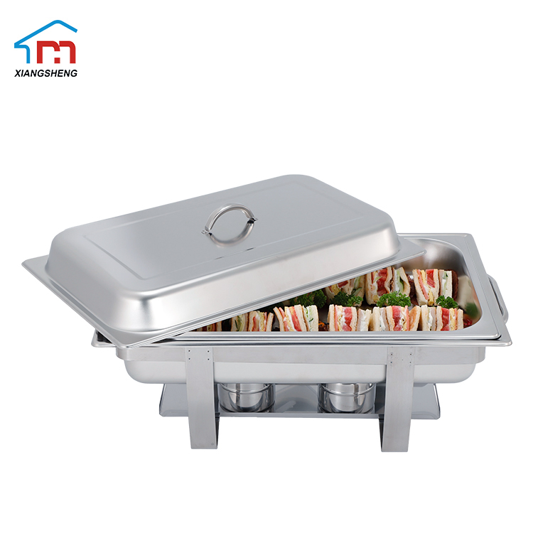 Xiangsheng Food Safety Stainless Steel Chafing Dish Fuel Heating Food Warmer