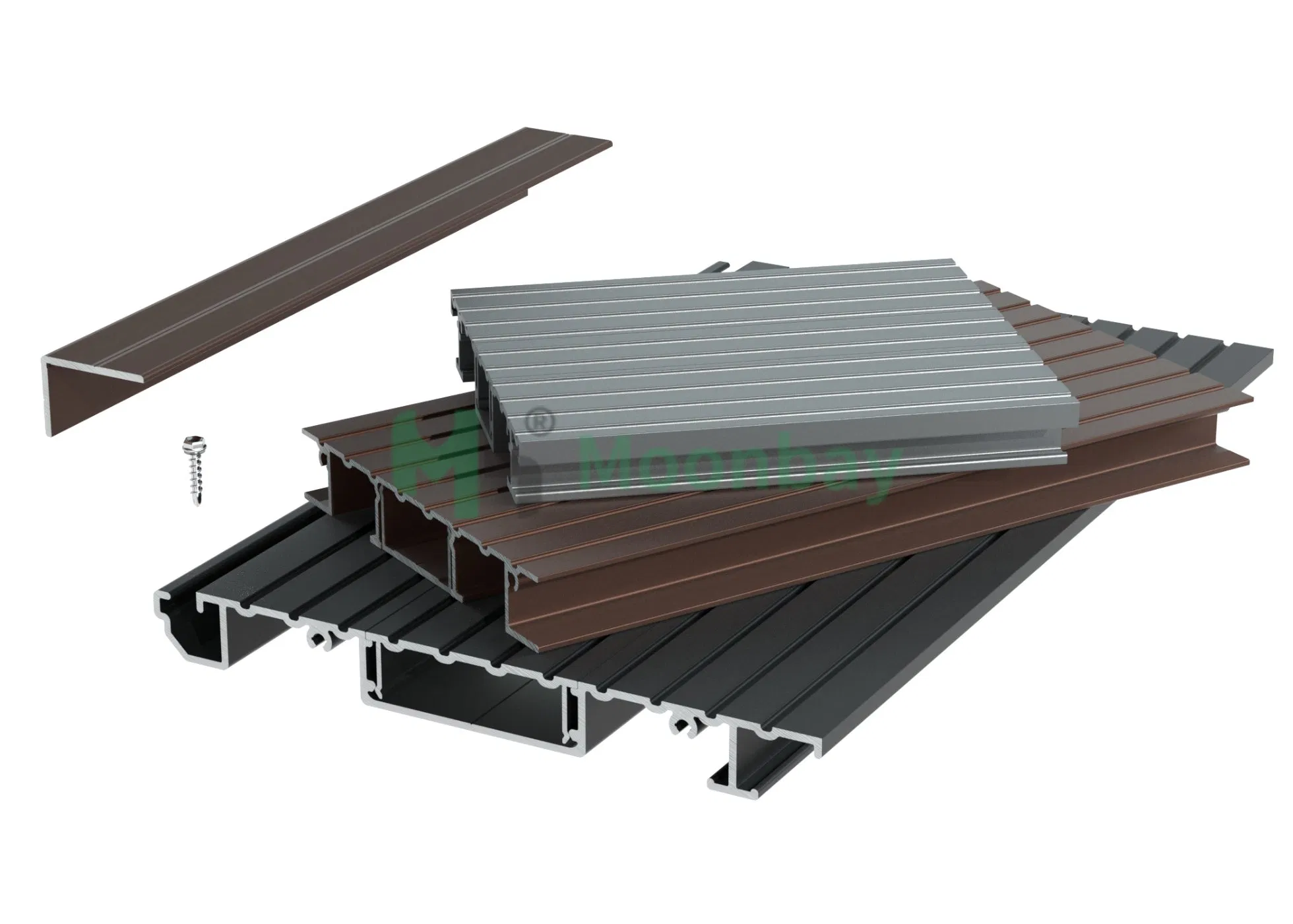 New Arrival Aluminum Deck Boards for Garden