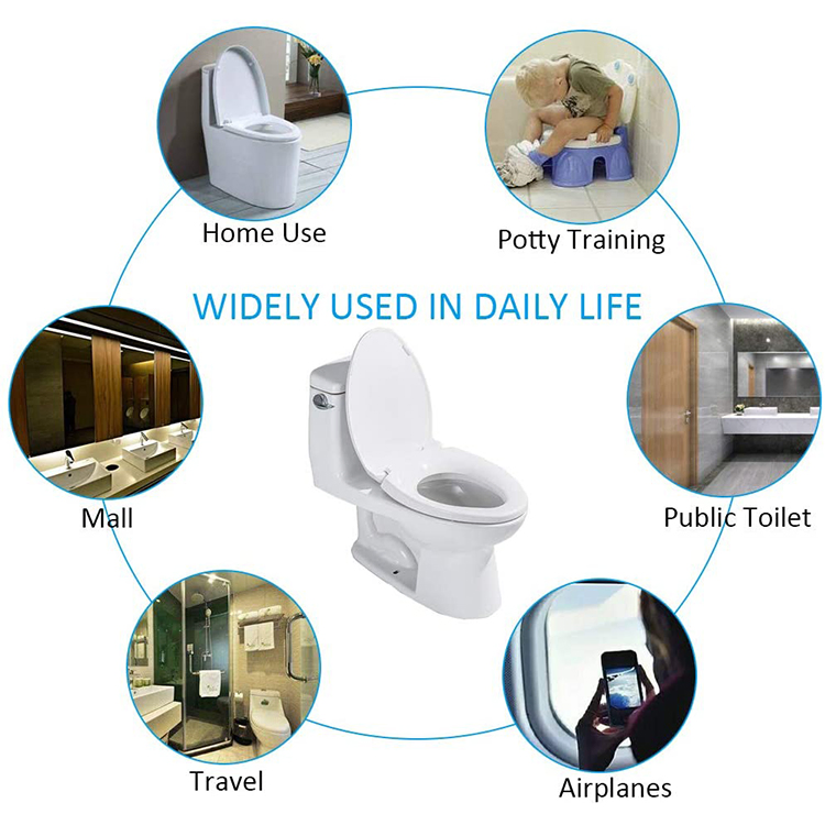Travel-Friendly Waterproof Toilet Seat Covers - 10 Pack