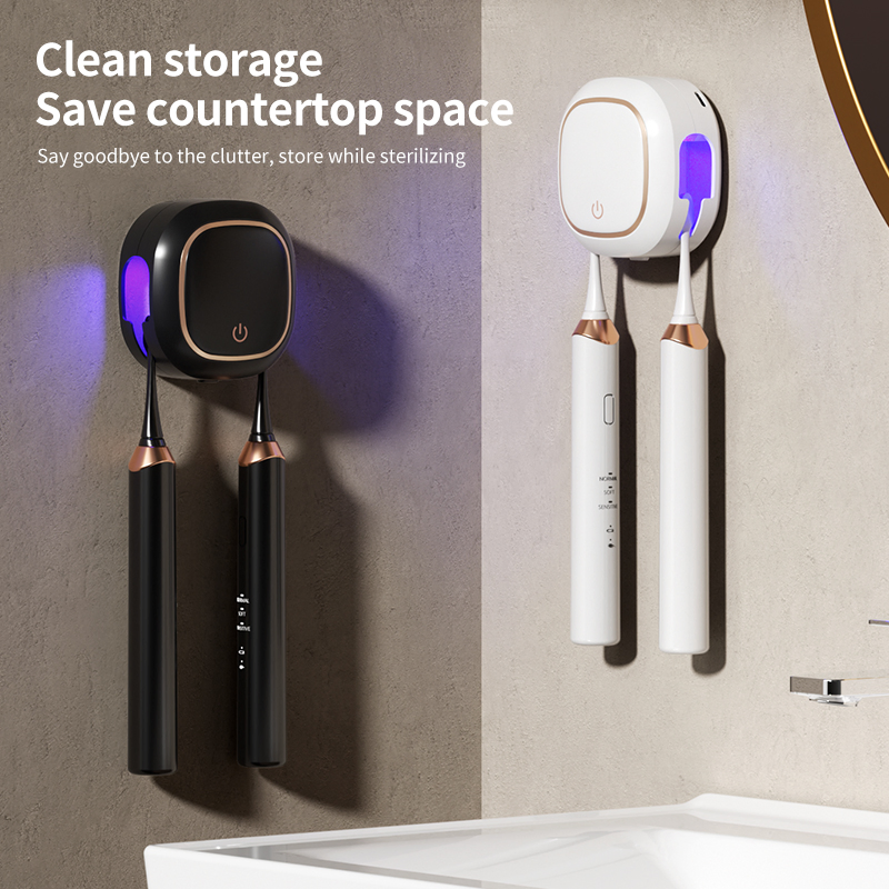 Smart Toothbrush Sterilizer Mini UV Sterilization Drying Toothbrush Holder