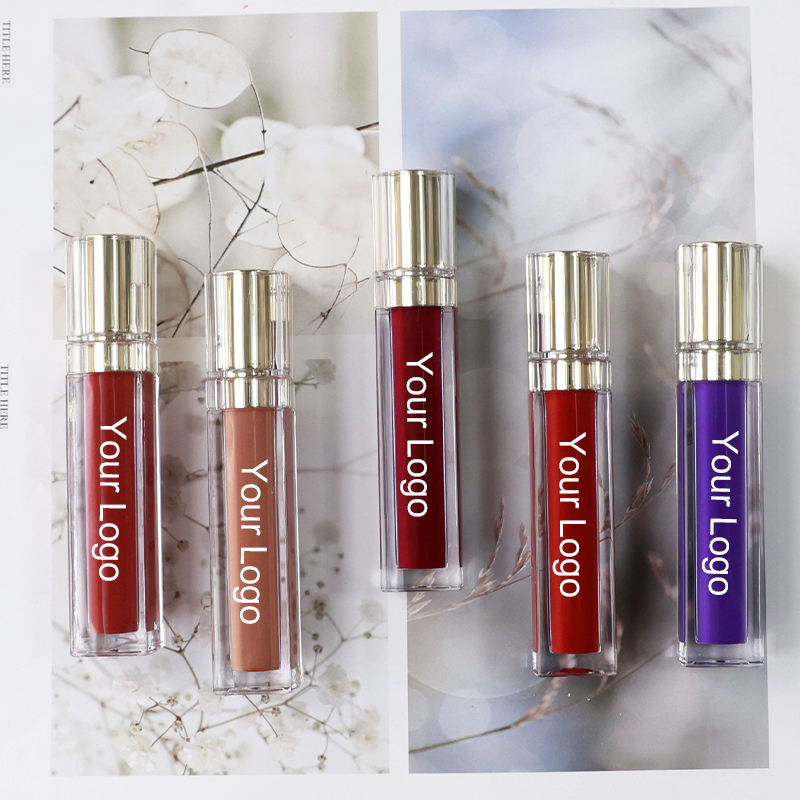 Wholesale Custom Vegan Waterproof Long Lasting Non Sticky Matte Liquid Lipstick