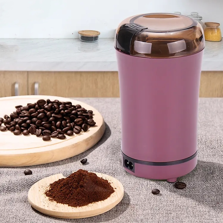 Wholesale Custom Logo Family Use Portable Automatic Electric Coffee Bean Grinder