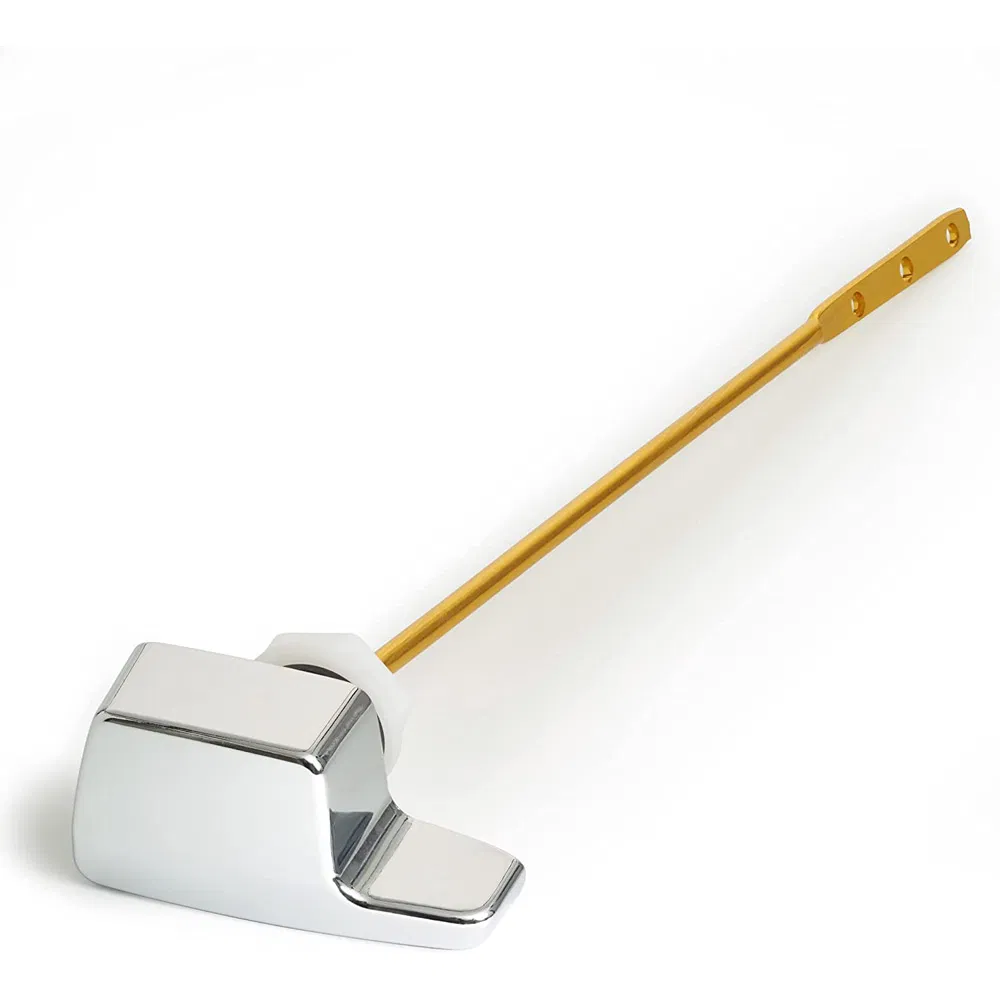 Side Angle Mount Toilet Handle Toilet Trip Lever Handle Replacement Square Toilet Tank Flush Handle Lever