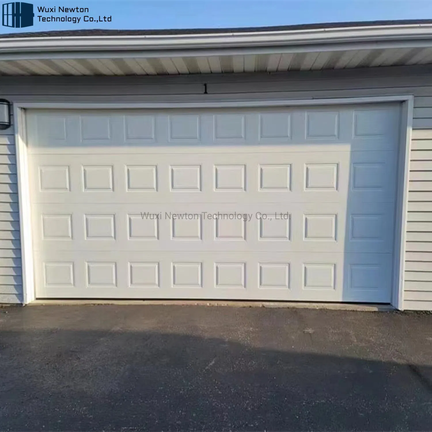 Factory Direct Sale Modern Design Best Price Remote Control Automatic Insulated Overhead Sectional Garage Door with Motor