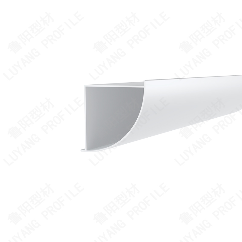 Luyang PVC UPVC Profile for Sliding Windows 80 Series UPVC Profile