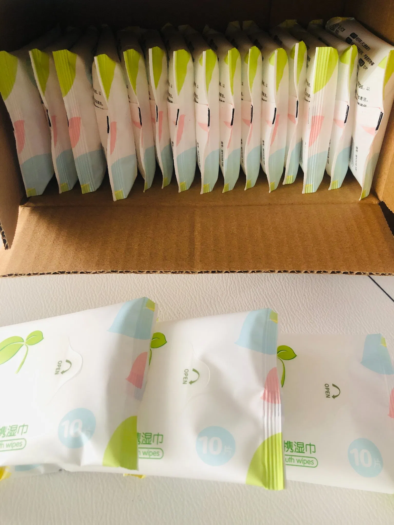 OEM ODM Factory Wholesale 80cts Baby Private Label Baby Hand and Face Cleaning Wet Tissue