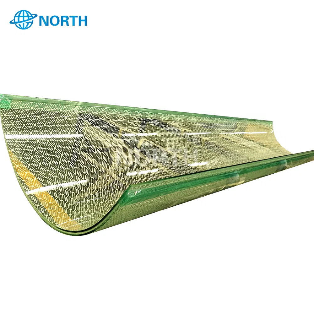 Hot Selling Curved Safety Glass for Curtain Wall Glass