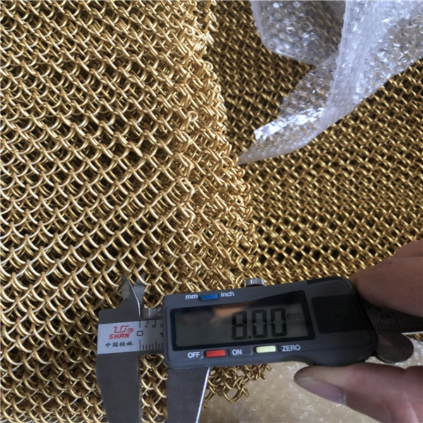 Chain Link Wire Mesh Alumium Curtain
