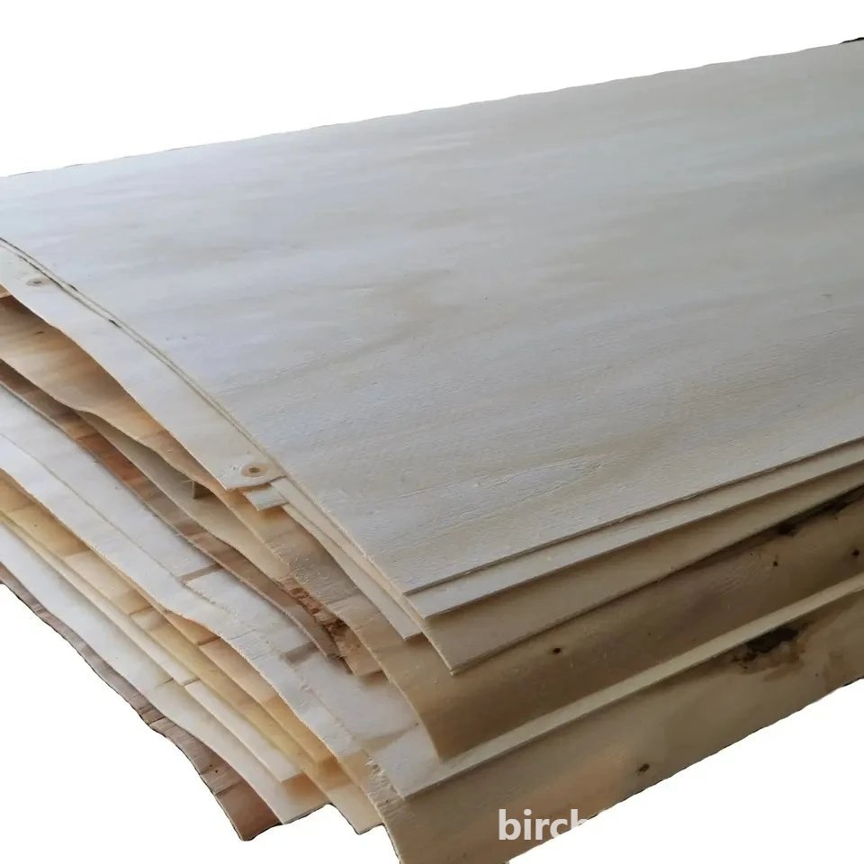 Customized Birch Veneer /Birch Wood Veneer C /D/E Grade for Birch Plywood