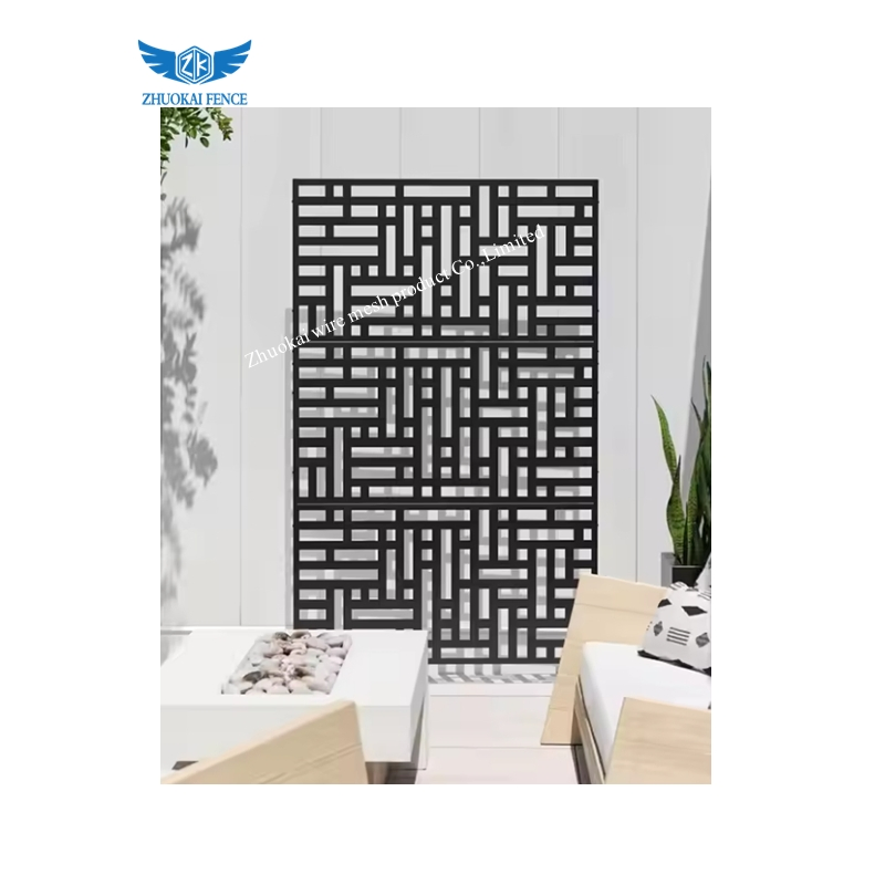 Custom Dubai New Classical Laser Cut Gate Window Metal Room Divider Screen