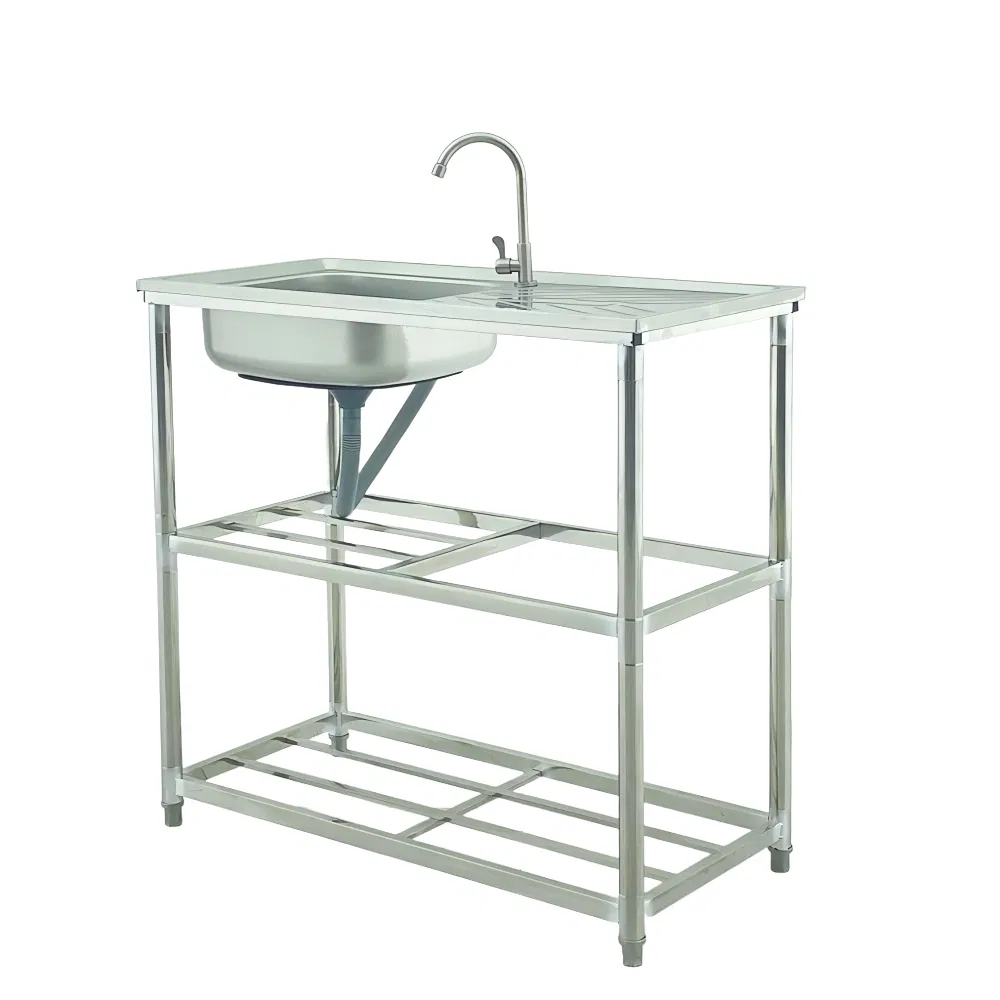 Stainless Steel Restaurant Kitchen Sink Table Professional Sink for Sale Malaysia