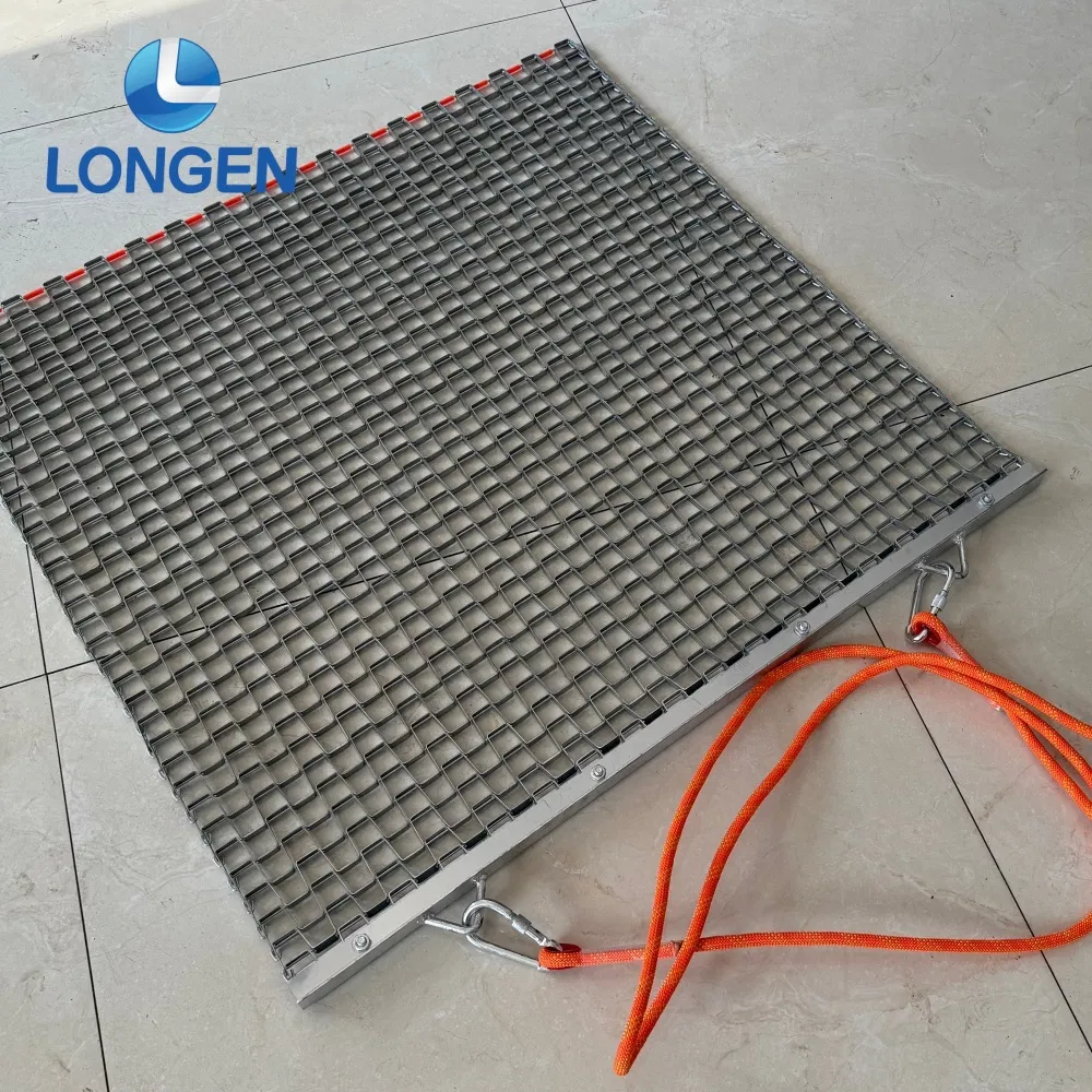 Corrosion-Resistant Galvanized Steel Drag Mat for Soil Preparation for Seeding