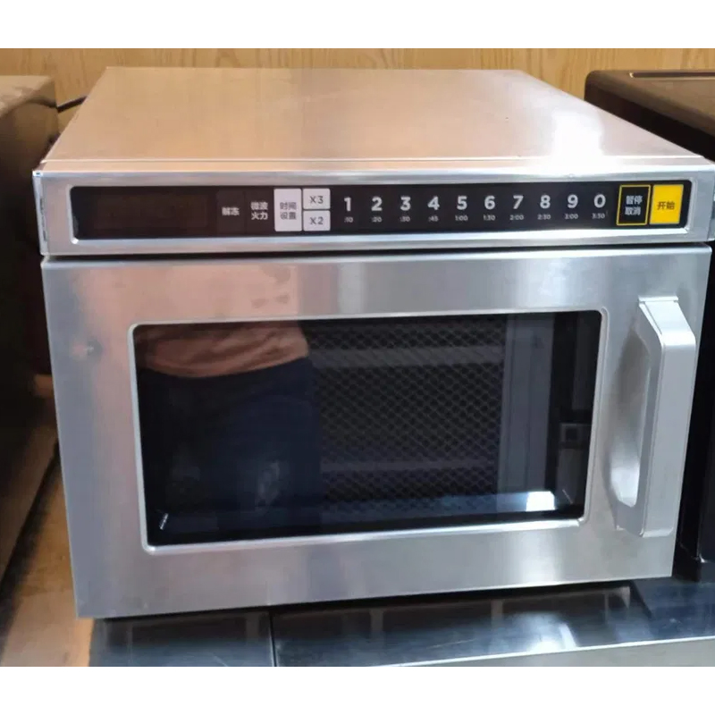 900W-2100W 17L-34L Touch Panel Screen Commercial Domestic Kitchen Catering Equipment Microwave Oven