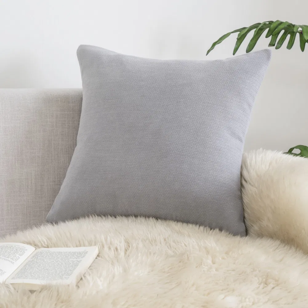 Decorative Pillow Covers 18 X 18 Inch Soft Chenille Couch Throw Pillows Cushion Covers for Home Decor Sofa Bedroom Living Room