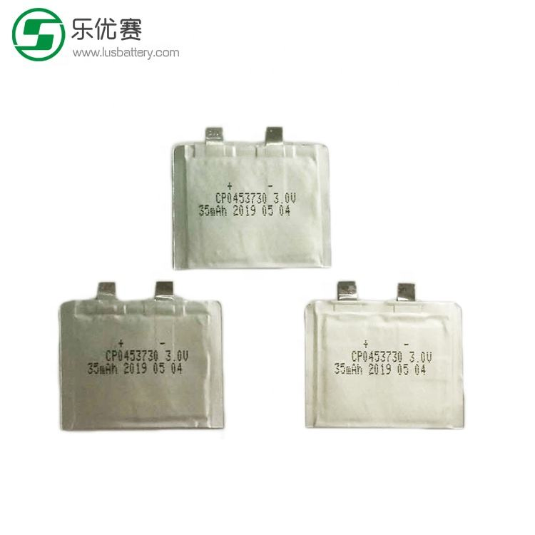 Батарея CP0453730 3V 35mAh, литиевая