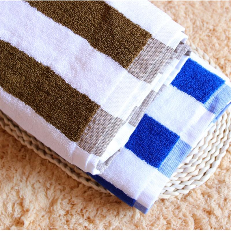 100% Cotton Yarn Dyed Beach Towel, Hotel Bath Towel