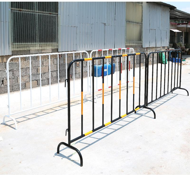 Customized Metal Barricade Traffic Safety Bar Steel Crowd Control Barrier