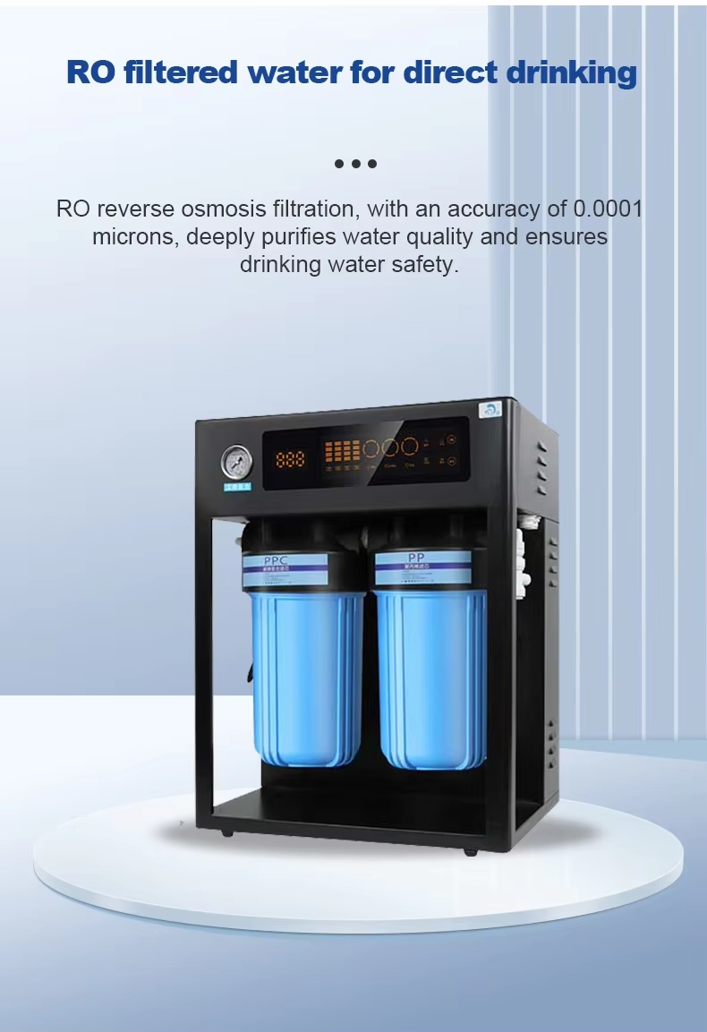 Commercial Reverse Osmosis (RO) System Water Filter Machine Purifier Direct Drinking