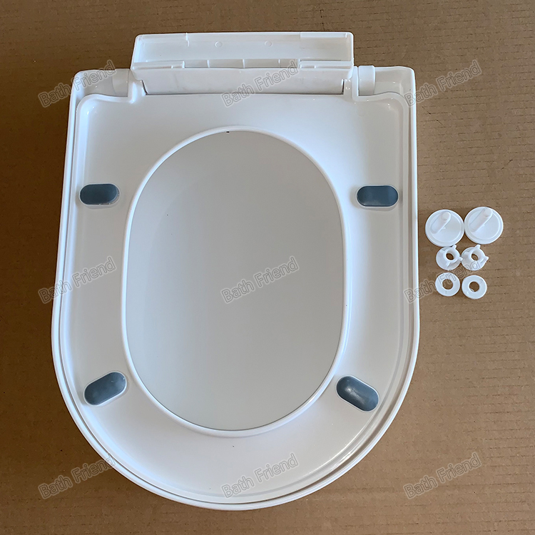 Wholesale Chaozhou Factory Waterproof Plastic PP Toilet Seat Cover Bathroom Wc Lid