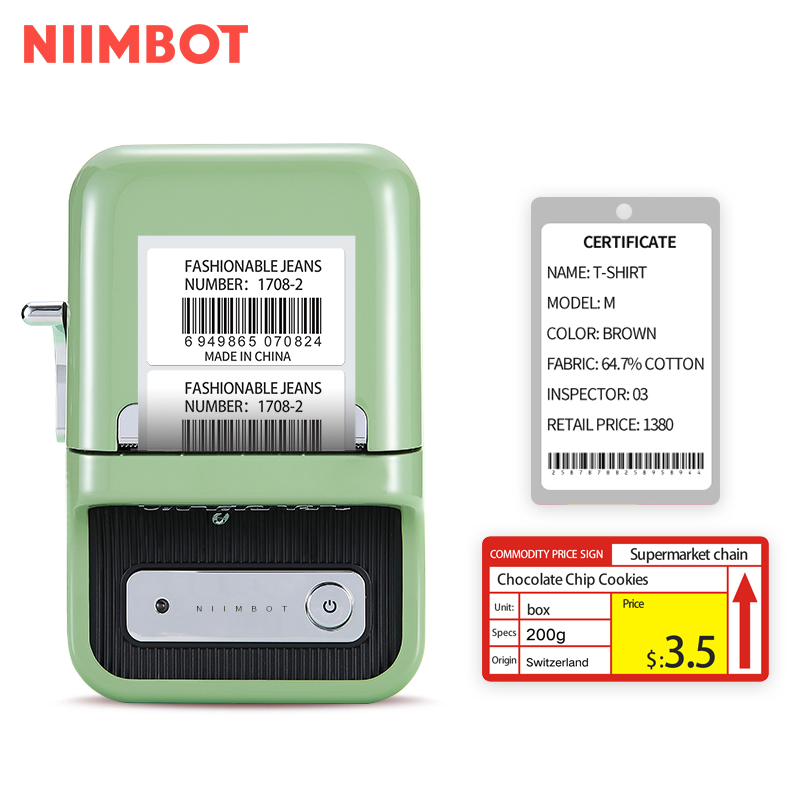 Niimbot B21 No Ink Android&Ios Label Maker Printer Thermal Bluetooth Thermal Printer