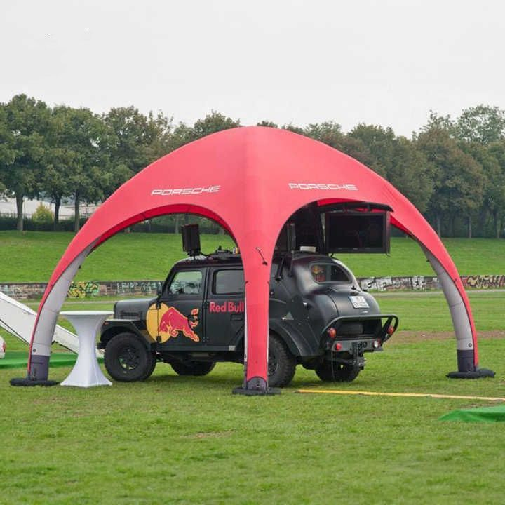 Customized Black Giant Outdoor Gazebo Advertising Dome Event Tent For Events large Inflatable Tent